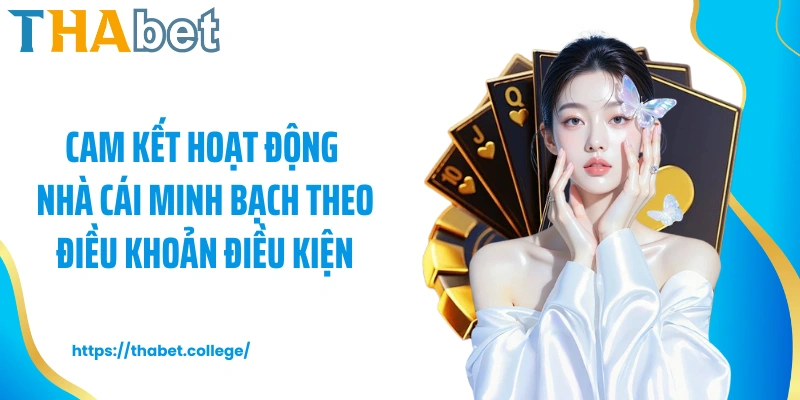 Cam kết hoạt động nhà cái minh bạch theo điều khoản điều kiện